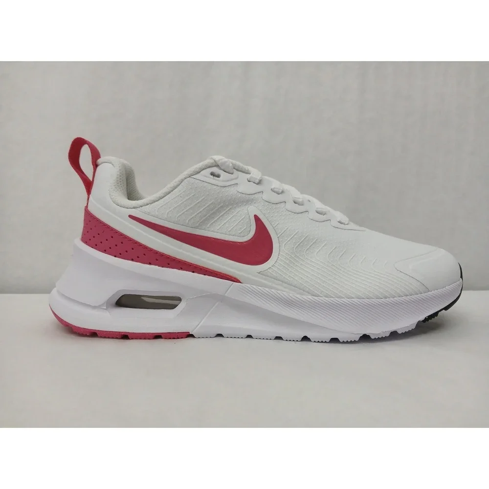 Nike Women's Air Max Nuaxis Running Shoes‎ HF1233-100 White Aster Pink Sz 10